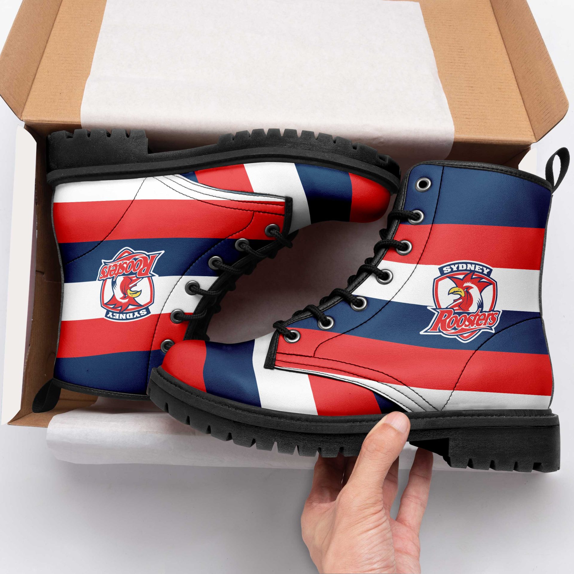 NRL Sydney Roosters Leather Boots