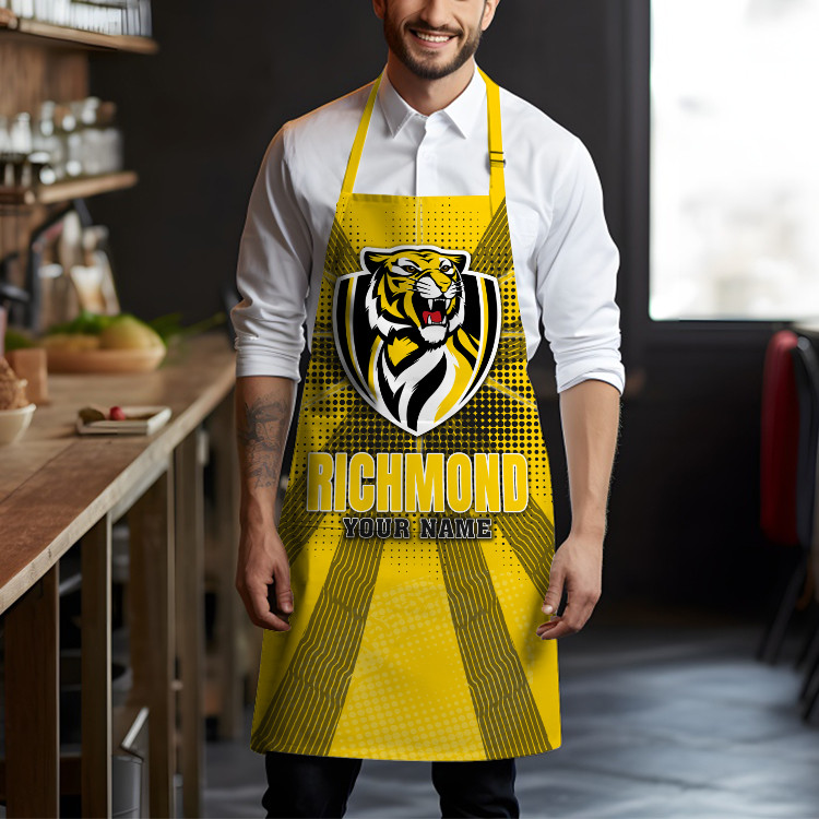 AFL Richmond Tigers Custom Name Limited Edition Apron