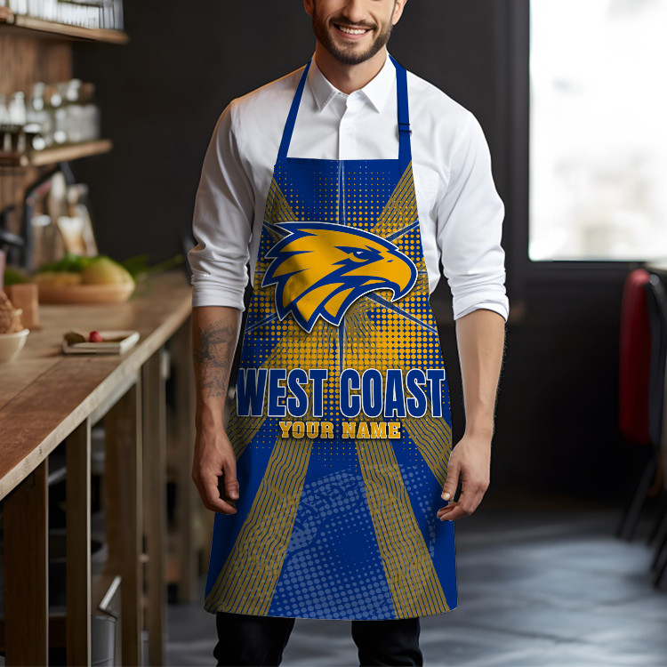 AFL West Coast Eagles Custom Name Limited Edition Apron